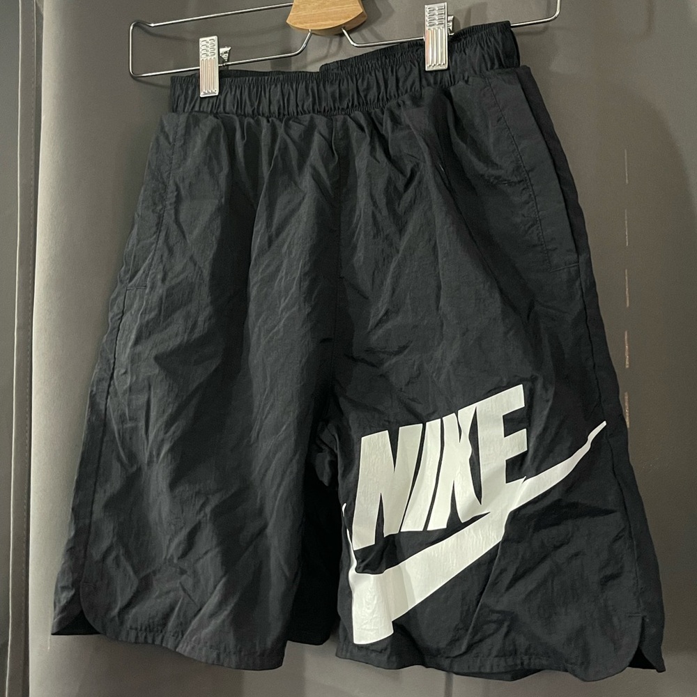 Nike Kids Black Athletic Shorts